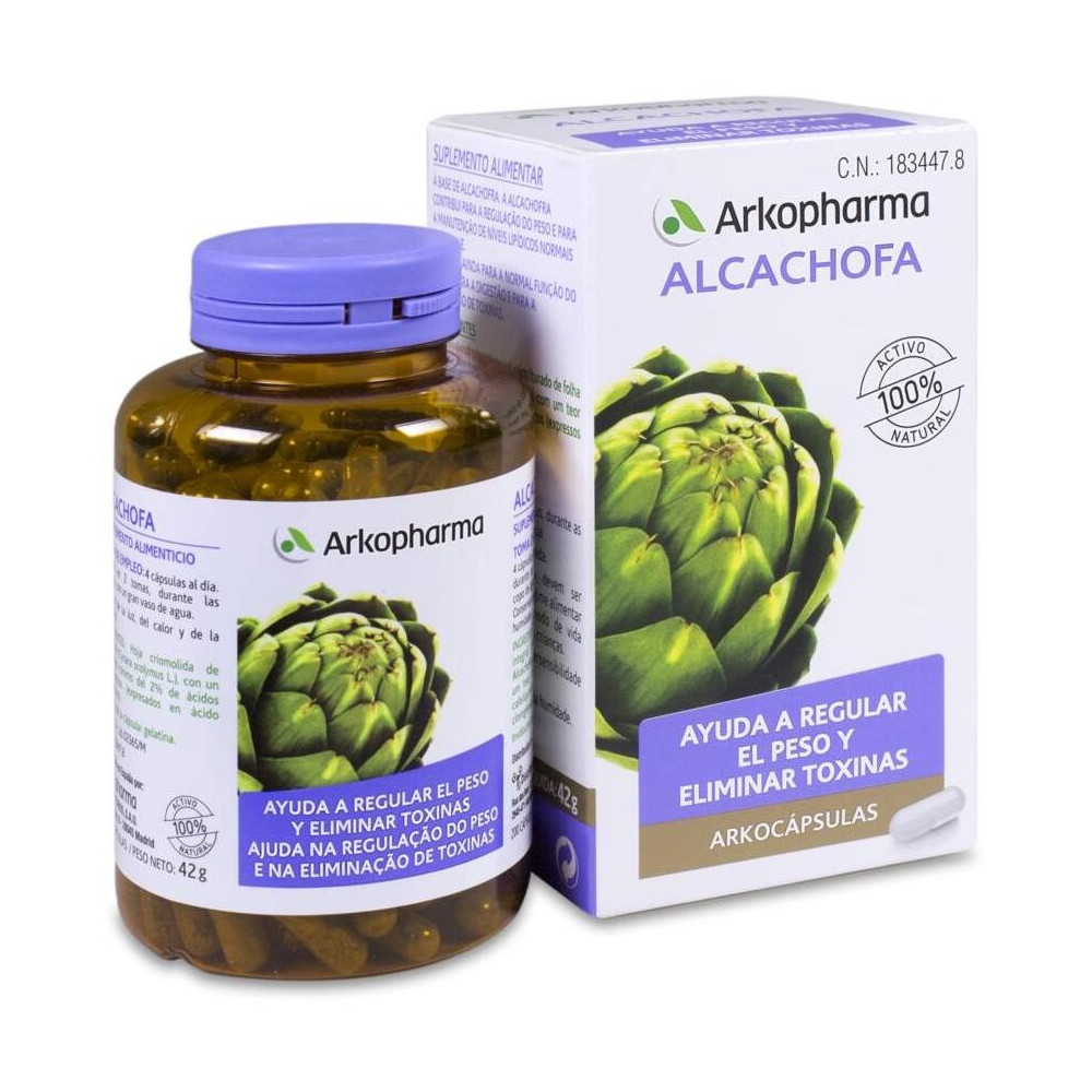 Arkopharma Arkocápsulas Alcachofa Bio 130Caps
