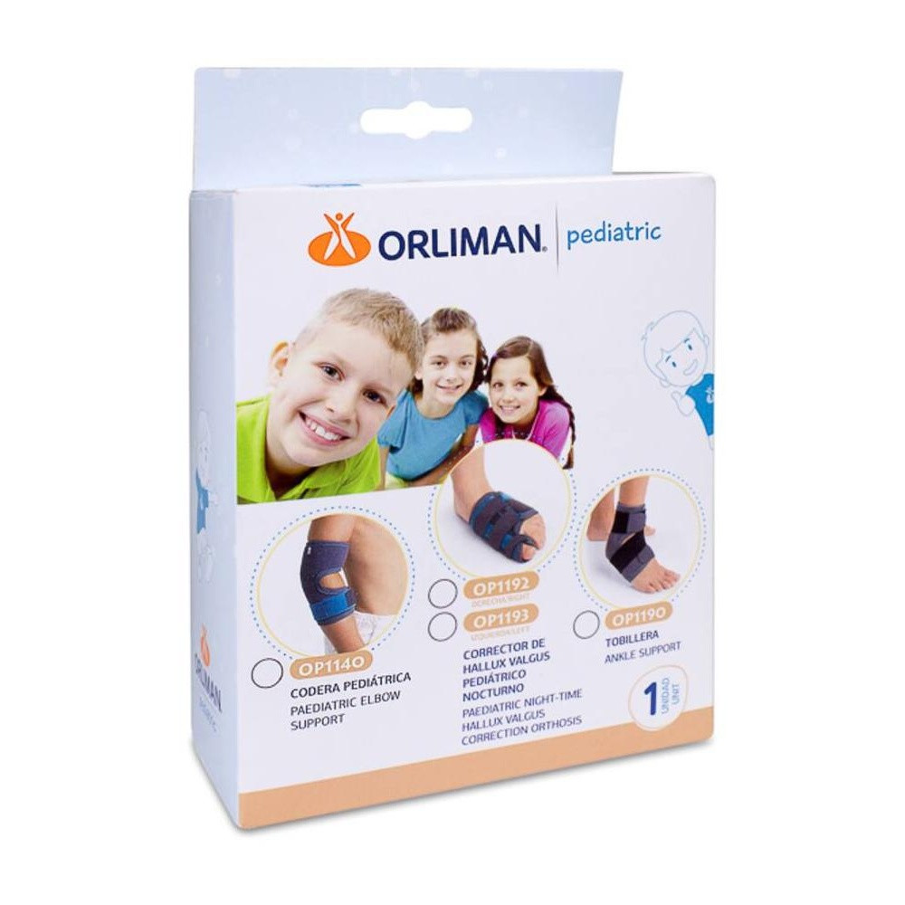 Orliman Tobillera Pediátrica Op1190 Talla 2 6-12, 1 Unidad