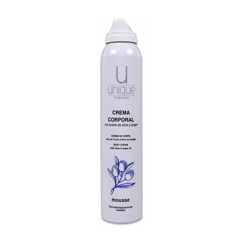 Unique Crema Corporal Con Aceite De Oliva + Argan 200Ml
