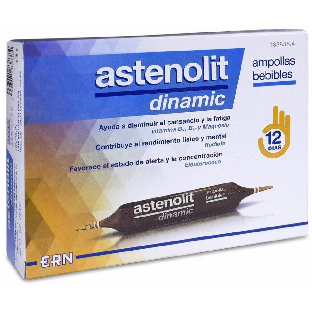 Astenolit Dinamic 12 Ampollas Bebibles