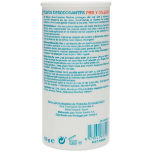 Farline Polvos Desodorantes De Pies, 100 G
