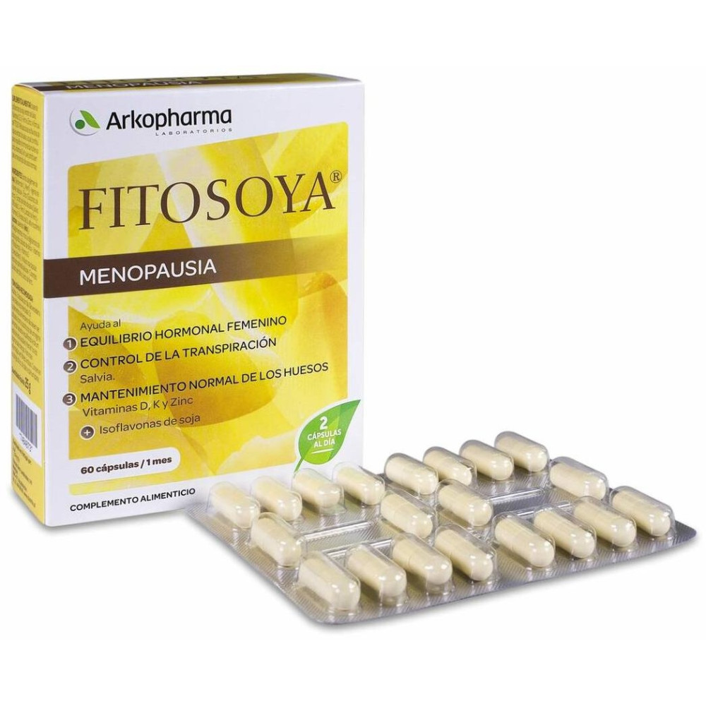 Arkopharma Fitosoya Menopausia, 60 Cápsulas