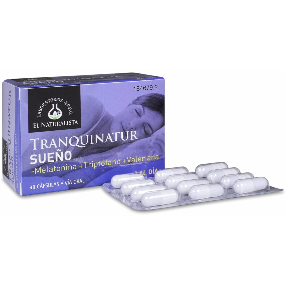 El Naturalista Tranquinatur Sueño, 48 Cápsulas