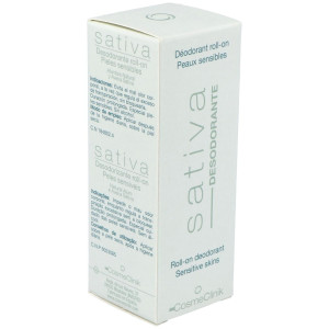 Sativa Desodorante Natural Cosmeclinik Roll On 75Ml