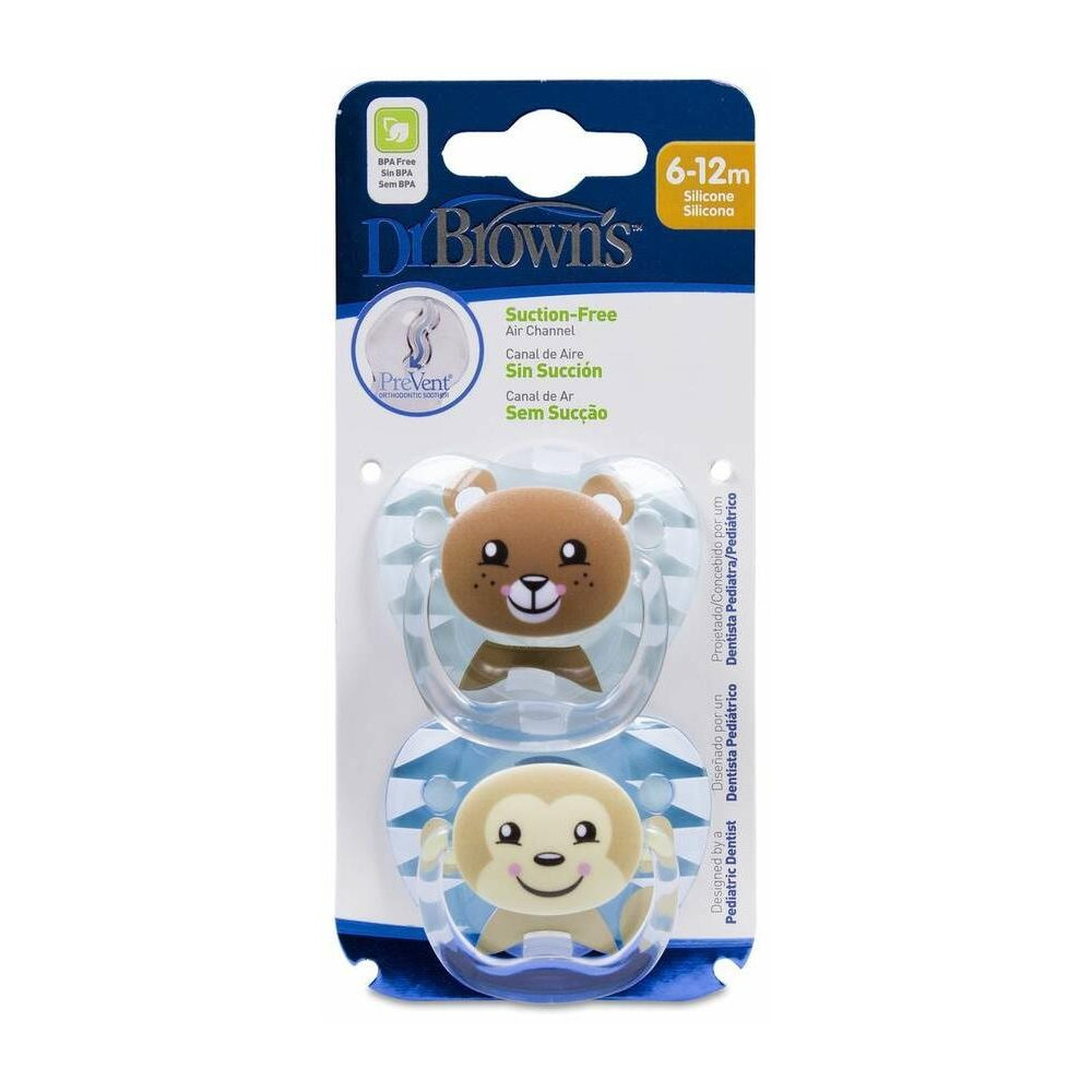 Dr Brown'S Chupete Silicone Prevent Classic Niño 6-12M T2 1Ud
