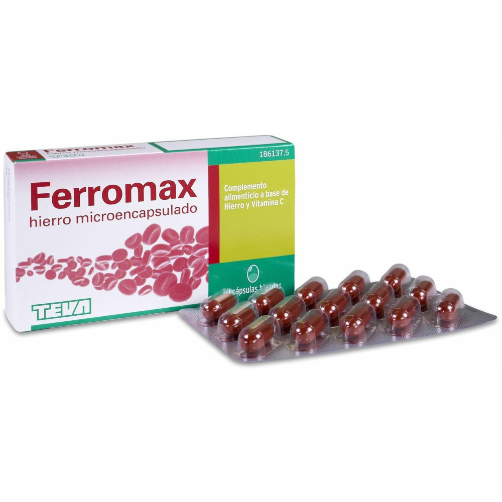 Ferromax Hierro Microencapsulado 30Cáps