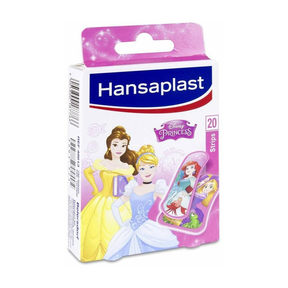Hansaplast Apósitos Infantiles Princesas, 20 Uds