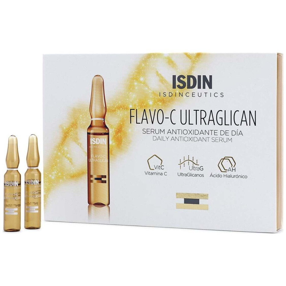 Isdinceutics Flavo-C Ultraglican Sérum Antioxidante Día, 10 Unidades