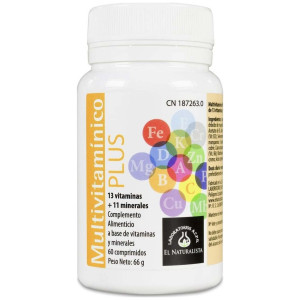 El Naturalista Multivitamínico Plus 60 Cápsulas