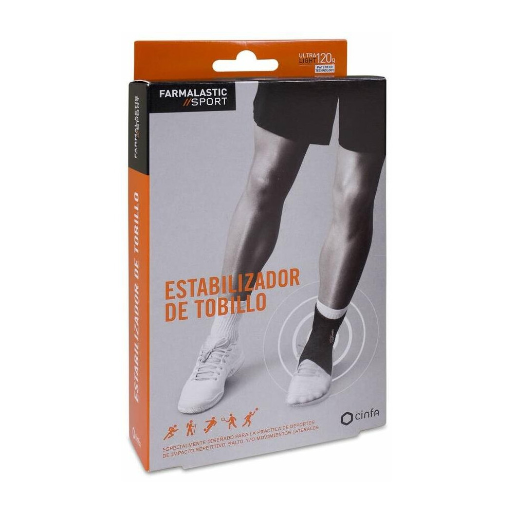 Farmalastic Sport Estabilizador De Tobillo Talla L, 1 Ud