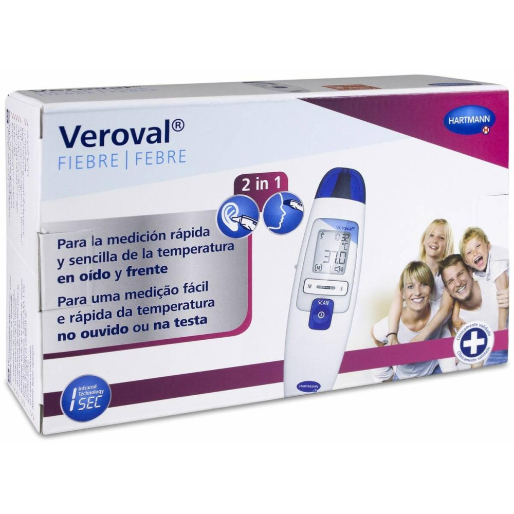 Veroval Termómetro Infrarrojo 2 En 1, 1 Ud