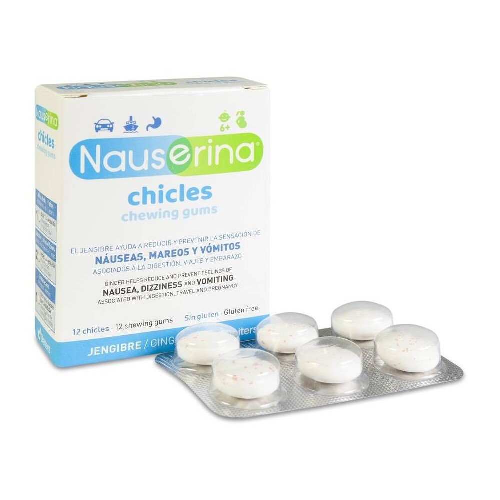 Deiters Nauserina Chicles, 12 Uds
