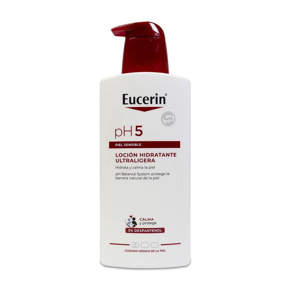 Eucerin Loción Ultraligera Hidratante Corporal Ph5 400Ml 2