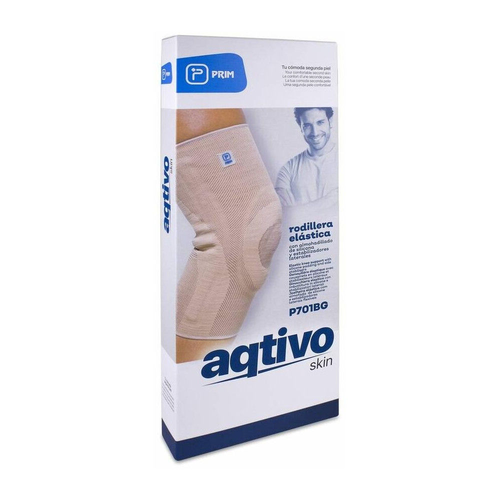 Prim Aqtivo Skin Rodillera Con Estabilizadores Talla M, 1 Ud