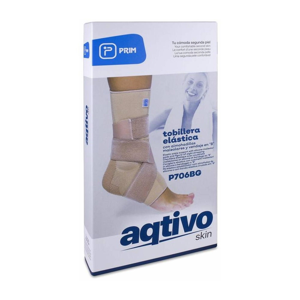Prim Aqtivo Skin Tobillera Con Almohadillas Talla L, 1 Ud