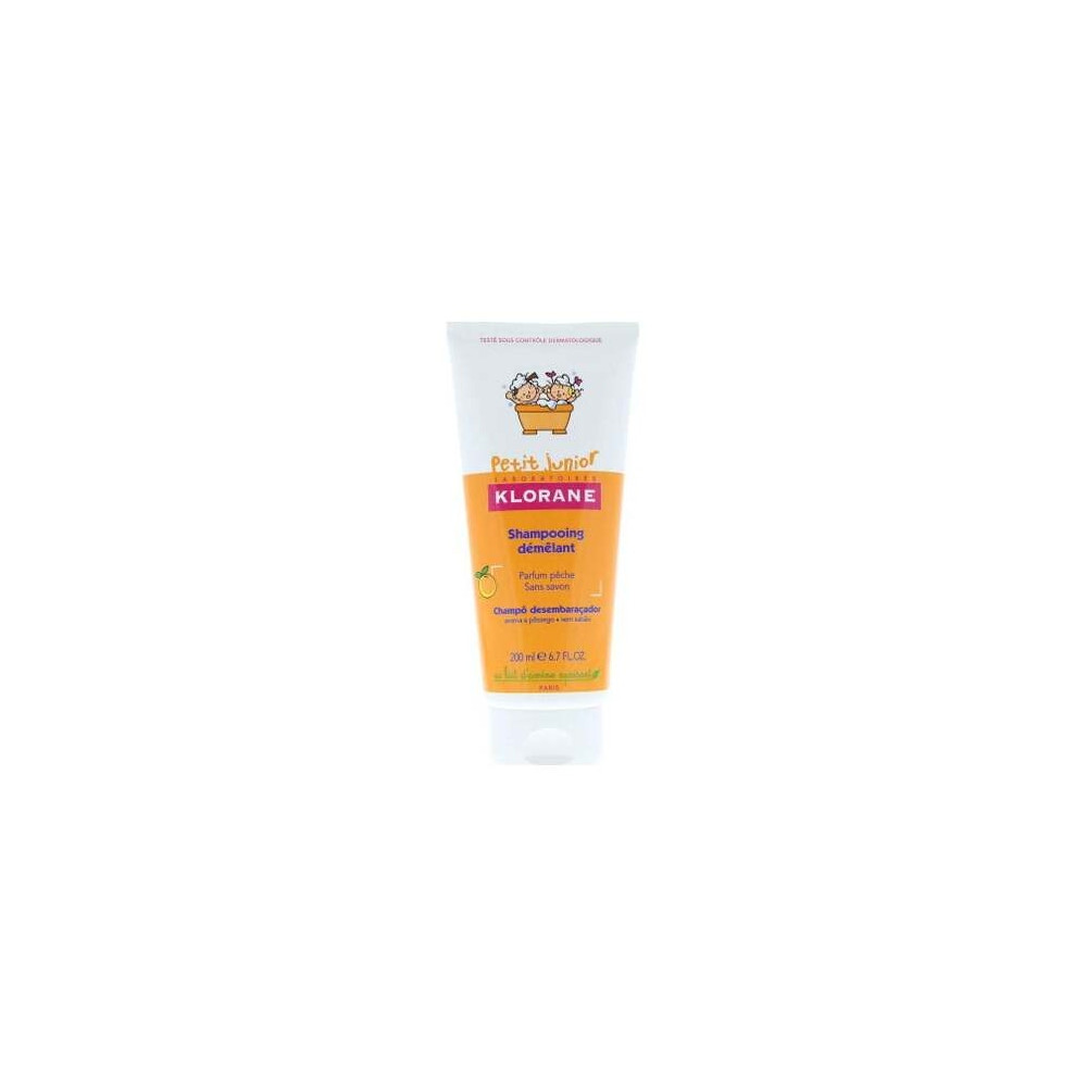Klorane Petit Junior Shampoing Démélant Pêche 200Ml