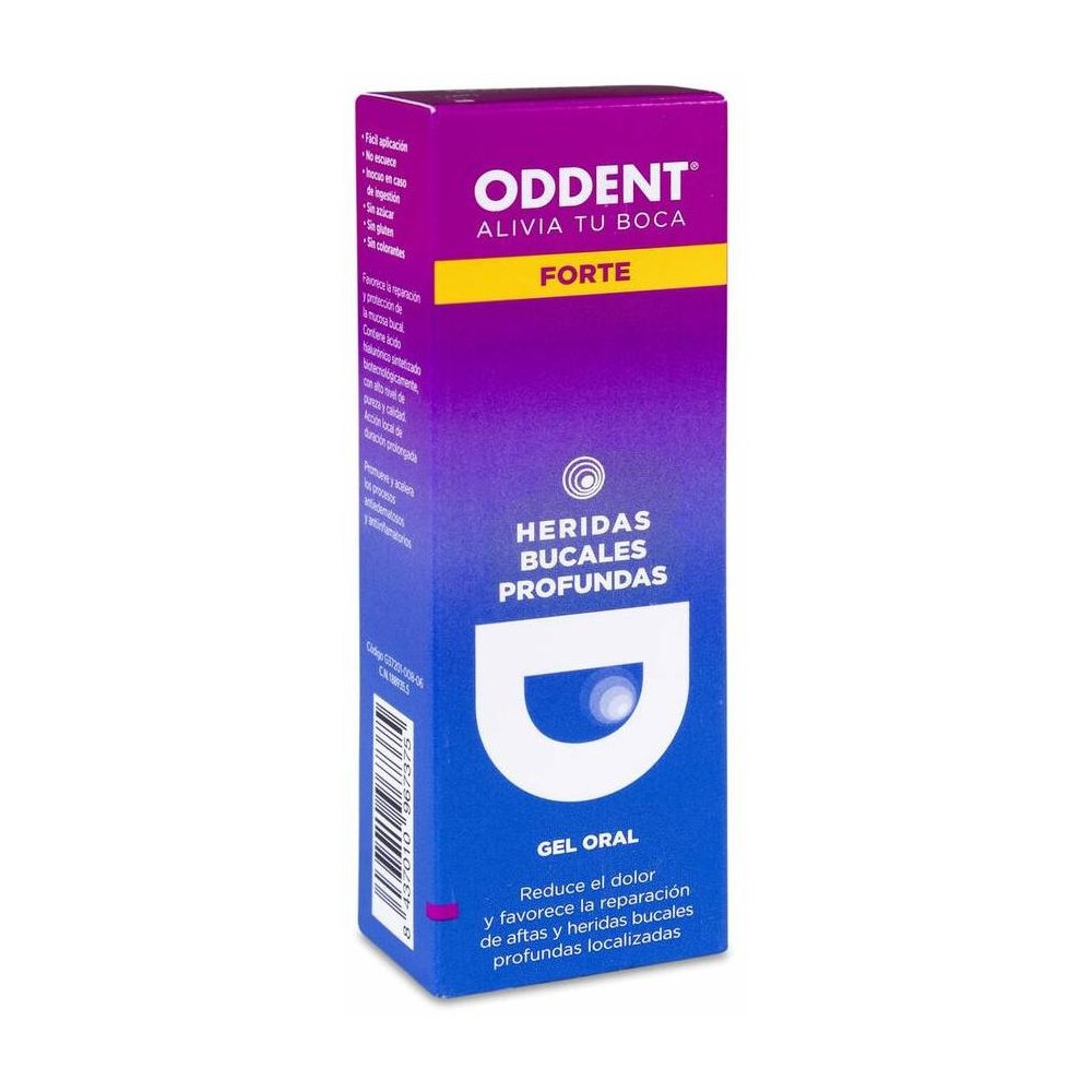 Oddent Forte Heridas Bucales Profundas Gel Oral 8Ml