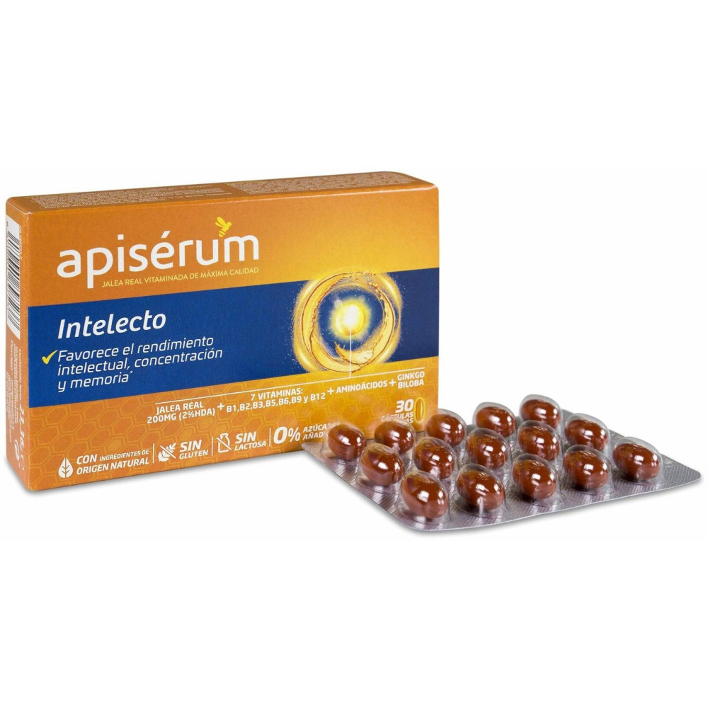 Apisérum Intelecto Cápsulas, 30 Cápsulas
