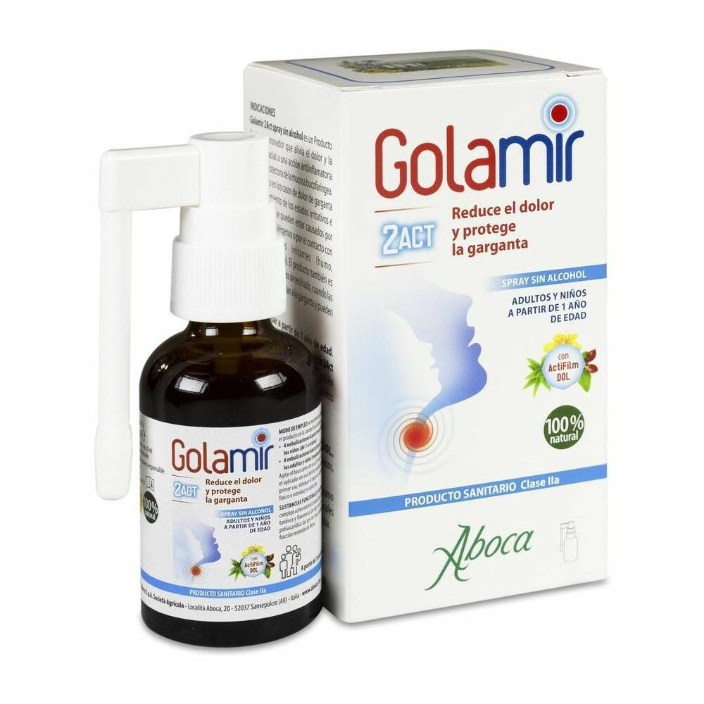 Golamir 2Act Spray S/Alcohol 20Ml Aboca
