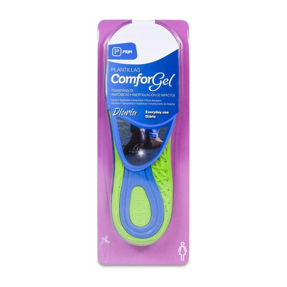 Comforgel Plantillas Diario Talla 35-41, 2 Uds
