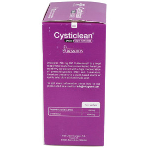 Cysticlean D-Manosa Con 240Mg Pac Y Arándano Rojo Sobres 30 U