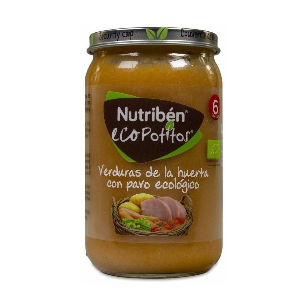 Nutribén Ecopotitos Verduras De La Huerta Con Pollo De Corral Y Omega3 235Gr