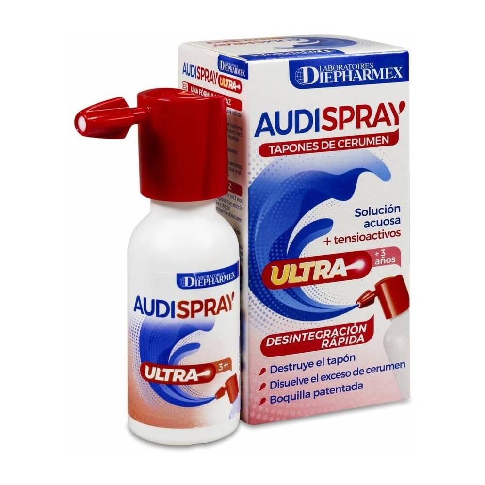 Audispray Ultra Tapones De Cerumen, 20 Ml