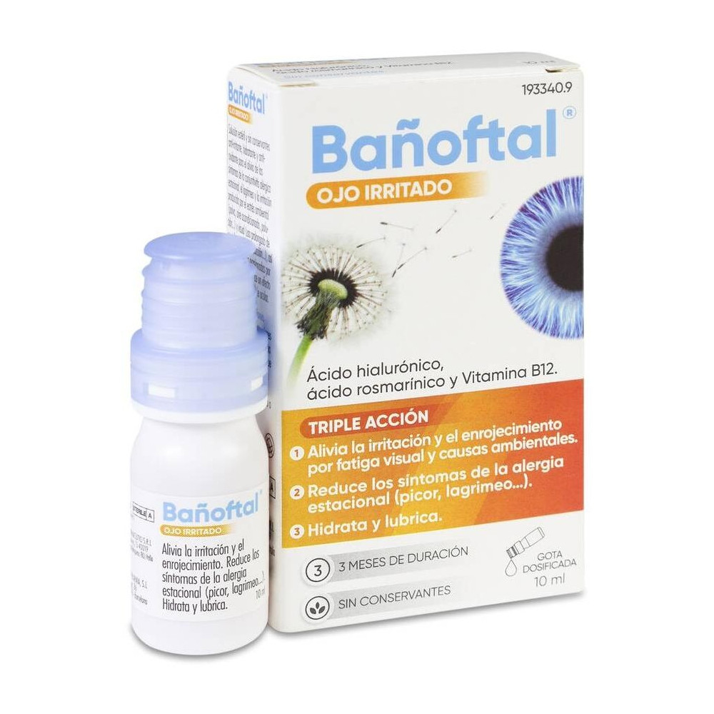 Bañoftal Ojo Irritado, 10 Ml