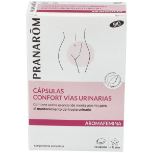 Pranarôm Aromafemina Cápsulas Confort Vías Urinarias Bio 30Caps