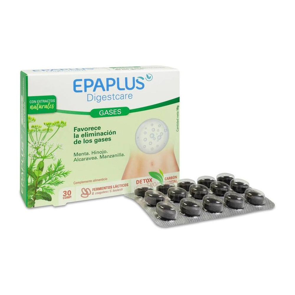 Epaplus Digestcare Gases 30 Comprimidos