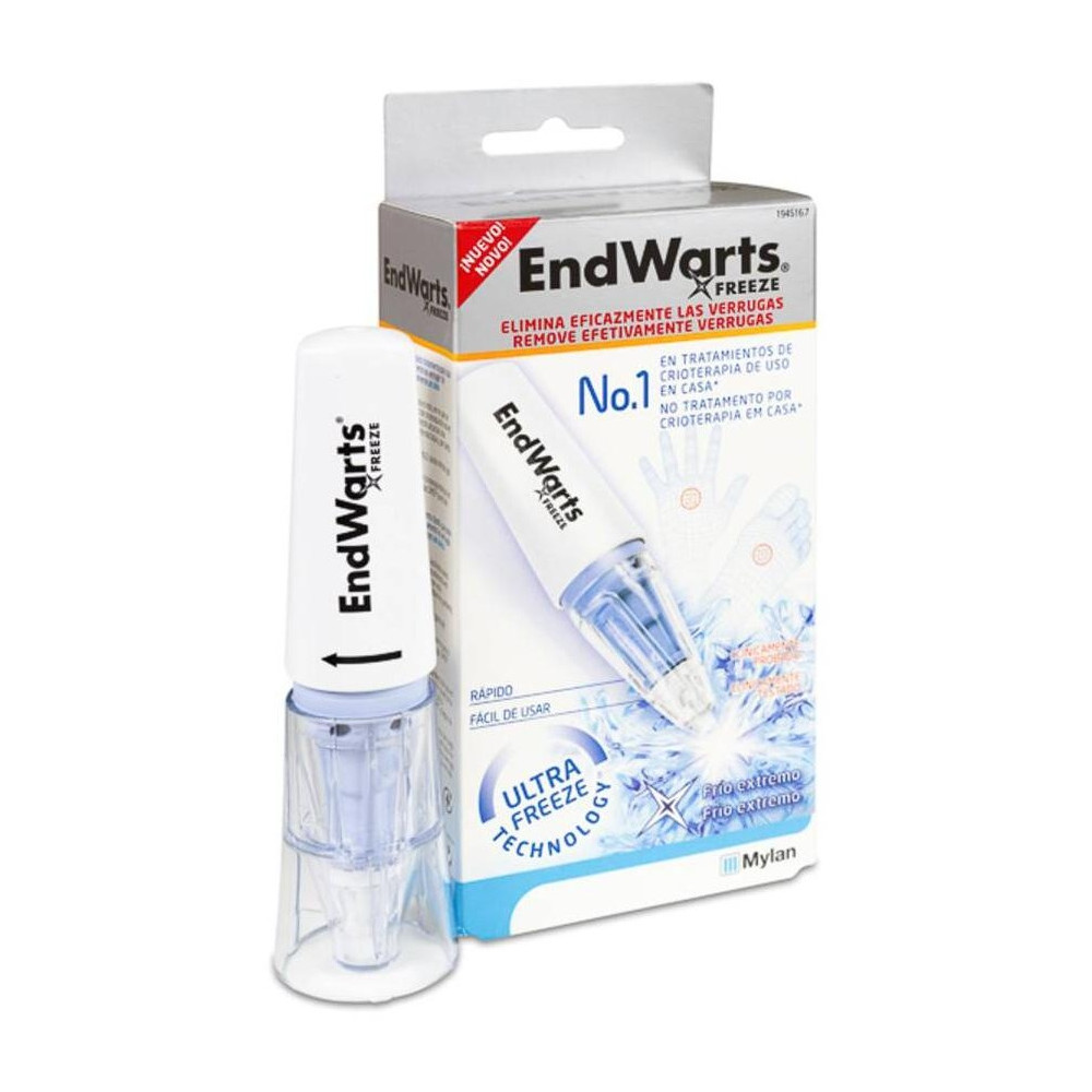 Endwarts Freeze Verrugas, 7,5 G + 6 Puntas Desechables