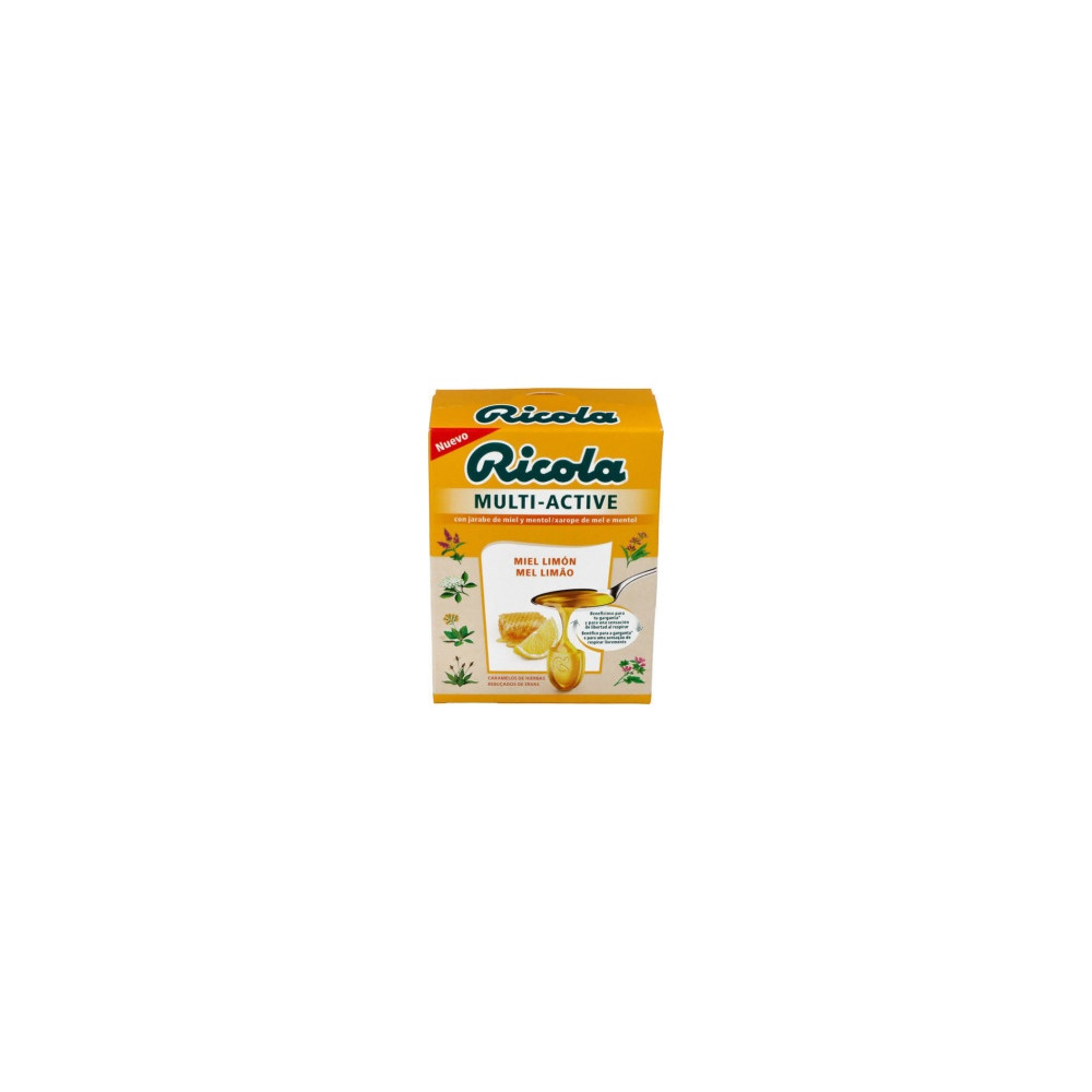 Ricola Caramelos Multiactive Miel Limón, 51 G