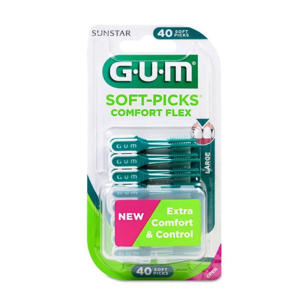 Gum Soft Pick Comfort Interdentales Grandes