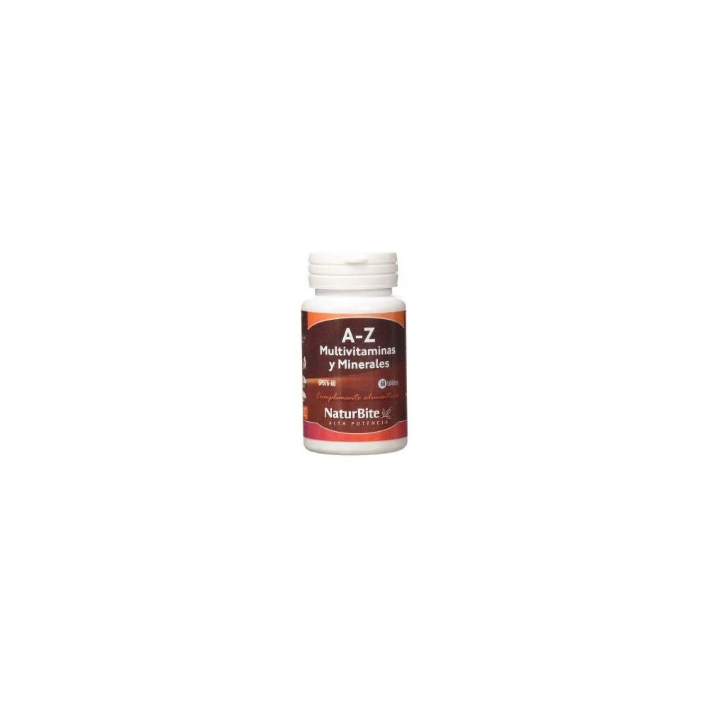 Naturbite A-Z Multivitaminas Y Minerales 60 Tabs