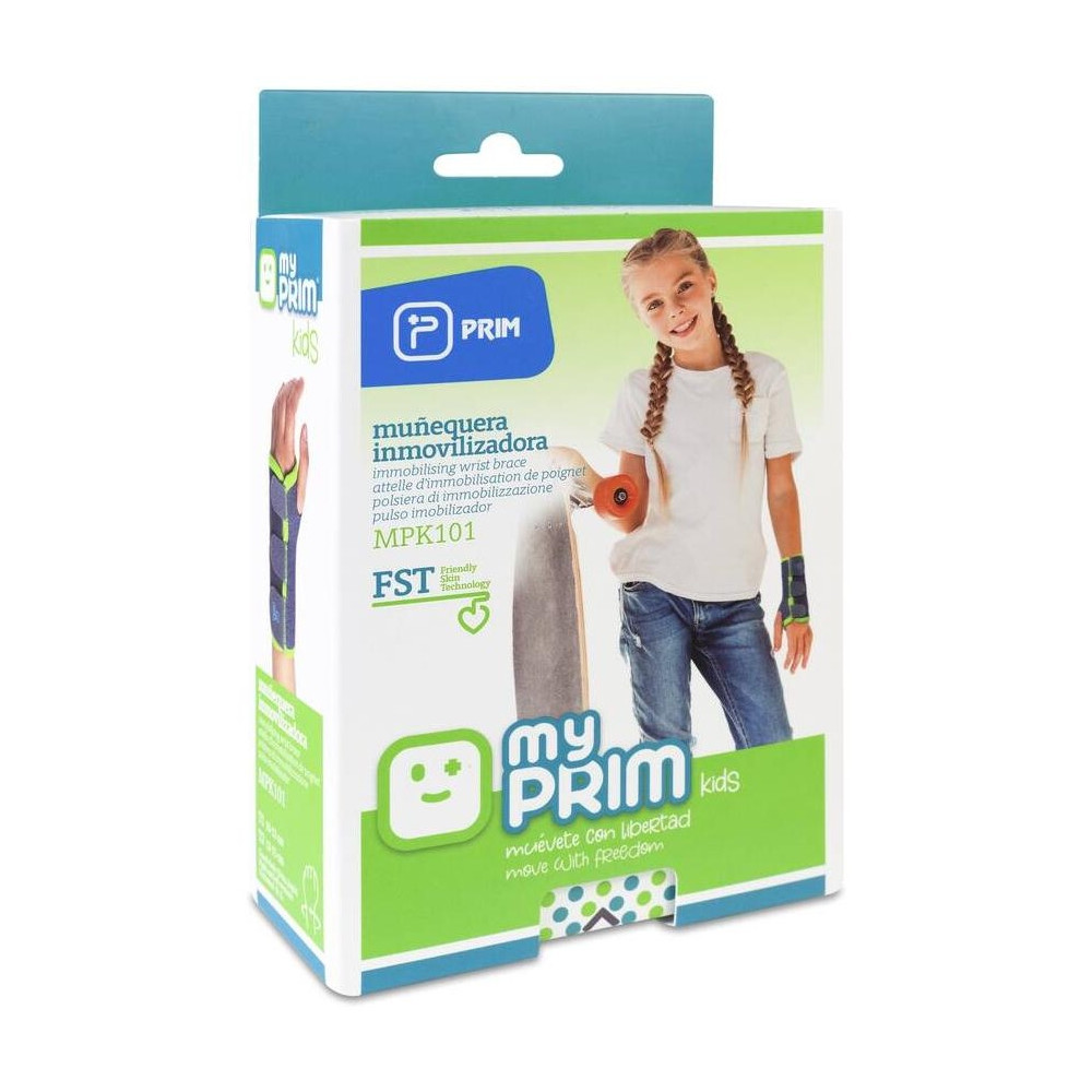 Prim Myprim Kids Muñequera Inmovilizadora Talla 2 Mano Derecha