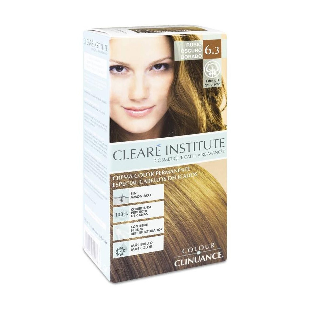 Colour Clinuance Cabellos Delicados 6.3-Rubio Oscuro Dorado 1 U