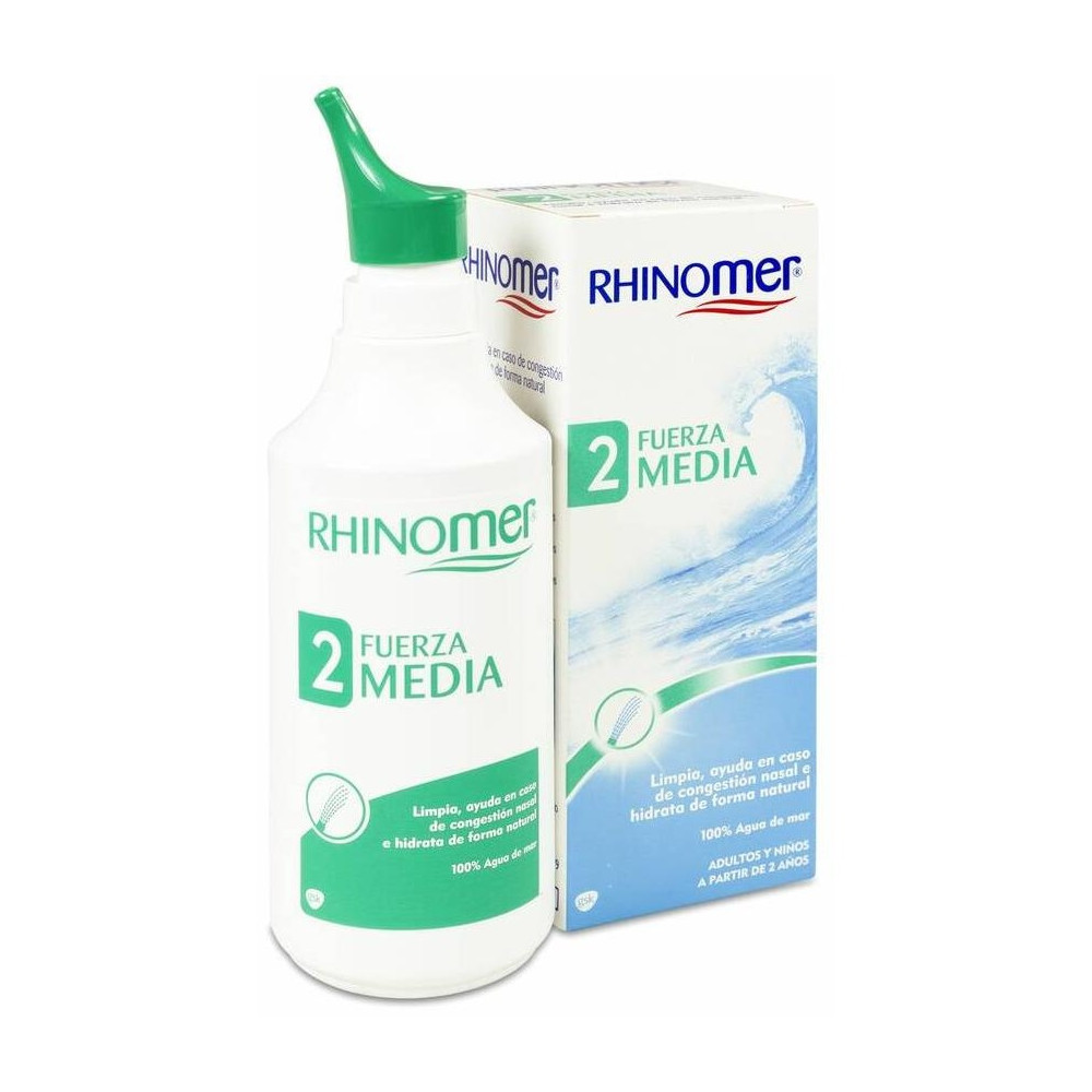 Rhinomer Limpieza Nasal Fuerza 2 Nebulizador, 135 Ml
