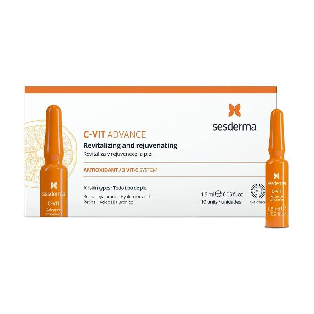 Sesderma C-Vit Advance Ampollas, 1.5 Ml X 10