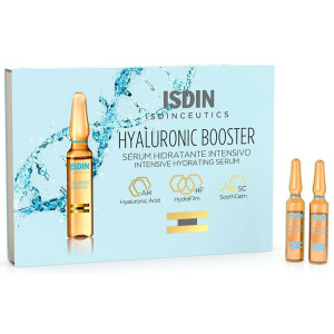Isdin Hyaluronic Booster Serum, 10 Ampollas X 2 Ml