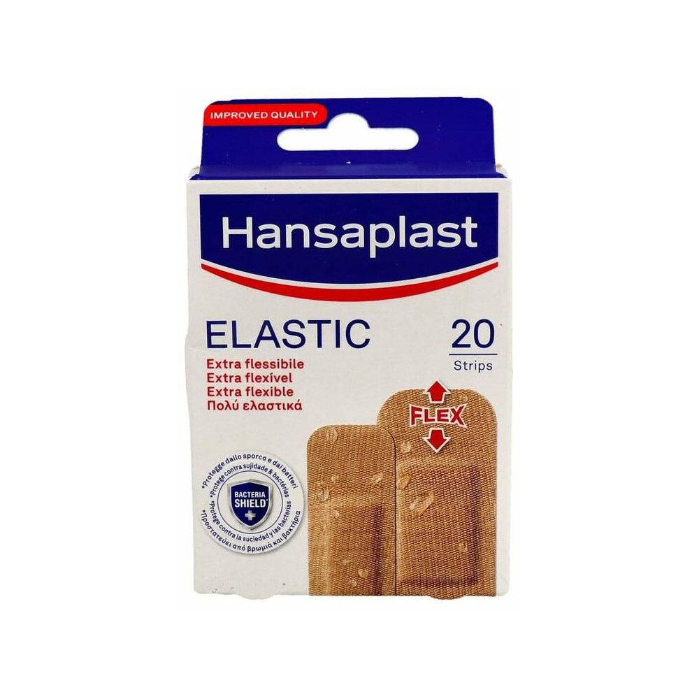 Hansaplast Elastic Apósito 2 Tamaños 20Uds