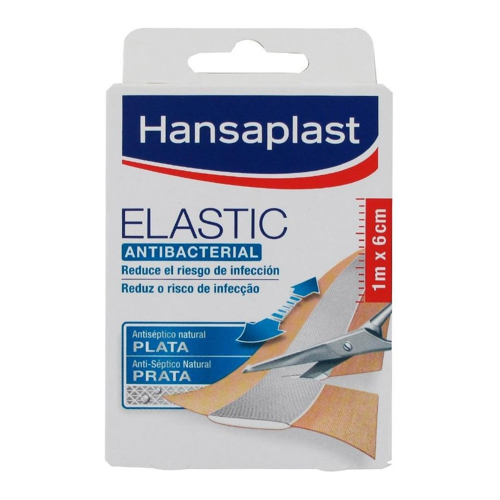 Hansaplast Elastic Apósito En Tira Para Cortar, 1 M X 6 Cm