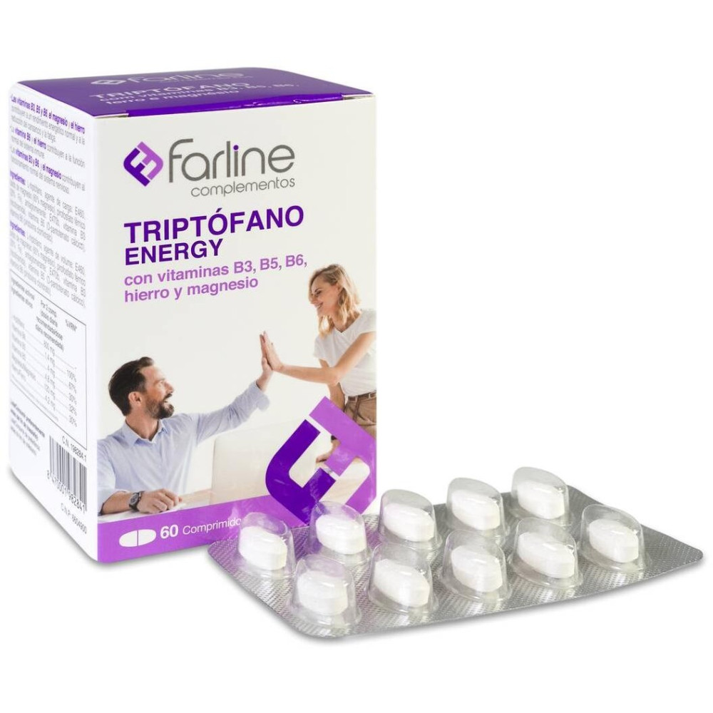 Farline Triptófano Energy, 60 Comprimidos
