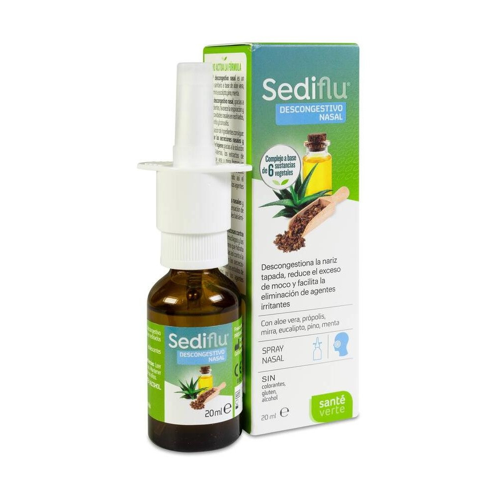 Santé Verte Sediflu Descongestivo Nasal, 20 Ml