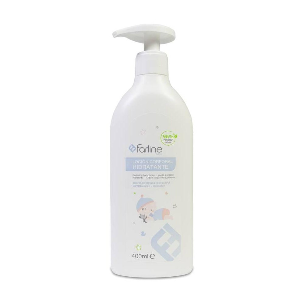 Farline Loción Hidratante Corporal Para Bebé, 400 Ml