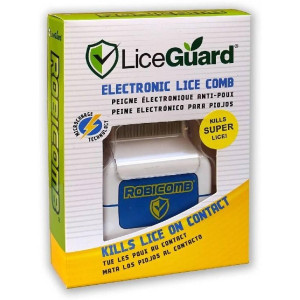 Lice Guard Robi Comb Peine Electrónico Para Piojos, 1 Unidad