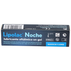 Lipolac Noche Gel Lubricante Ocular 10Gr.