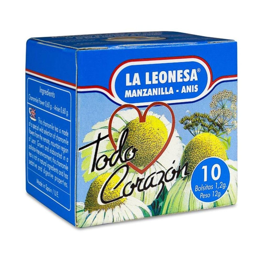 Manzanilla Con Anis Infusion 10Bolsitas