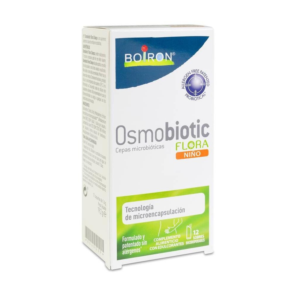 Boiron Osmobiotic Flora Niño Con Probióticos En Sticks