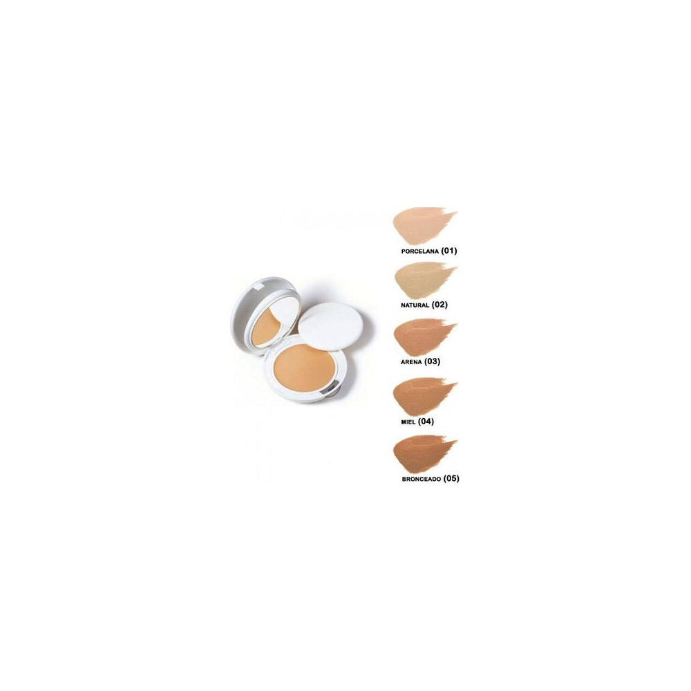 Avène Couvrance Crema Compacta Acabado Mate Tono 2 Natural Spf 30, 9,5 G