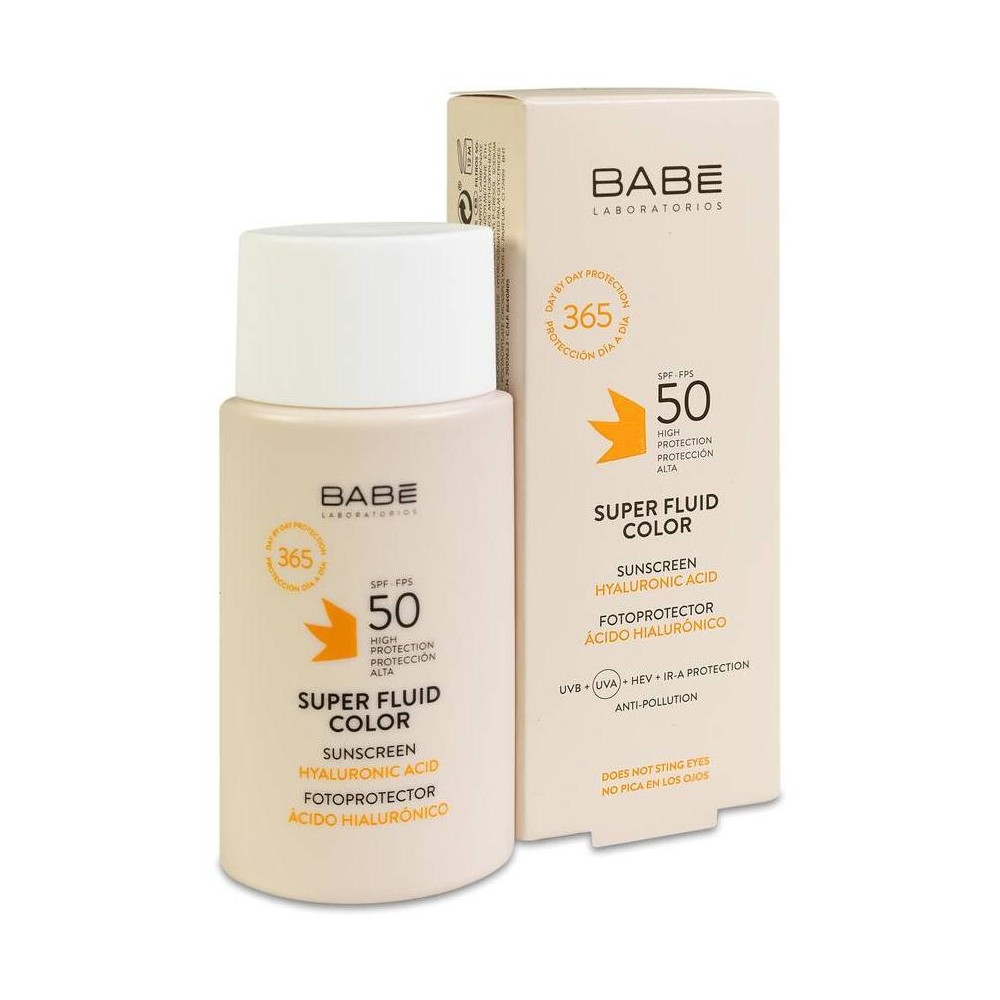 Babé Fotoprotector Facial Superfluido Color Spf50 50Ml